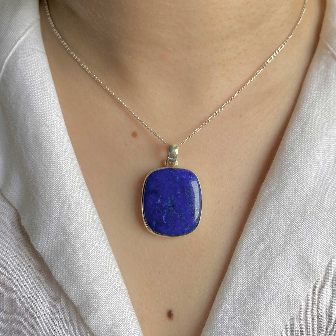 Premium Lapis Statement Pendant - LLP-P-27