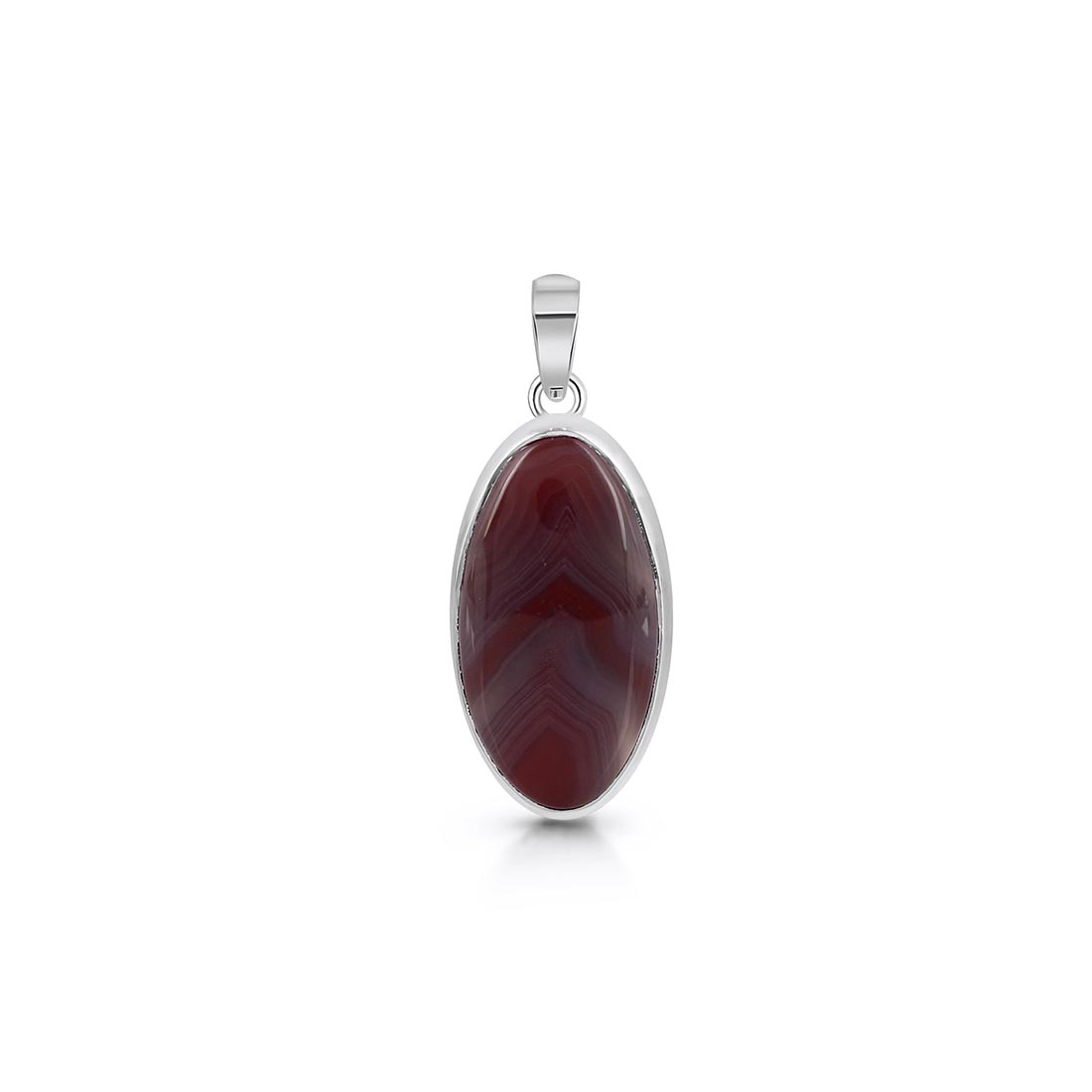 Premium Botswana Agate Pendant - Ultimate Emotional Healing Jewelry