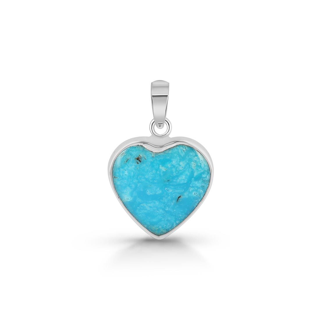 Premium Turquoise Heart Pendant - Ultimate Statement Jewelry