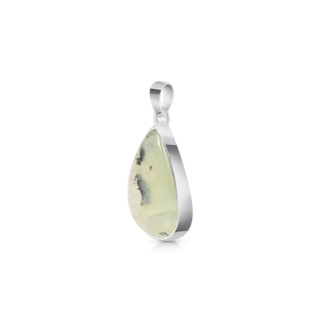 Premium Prehnite Pendant - PRN-P-26 | Ultimate Elegance in Green