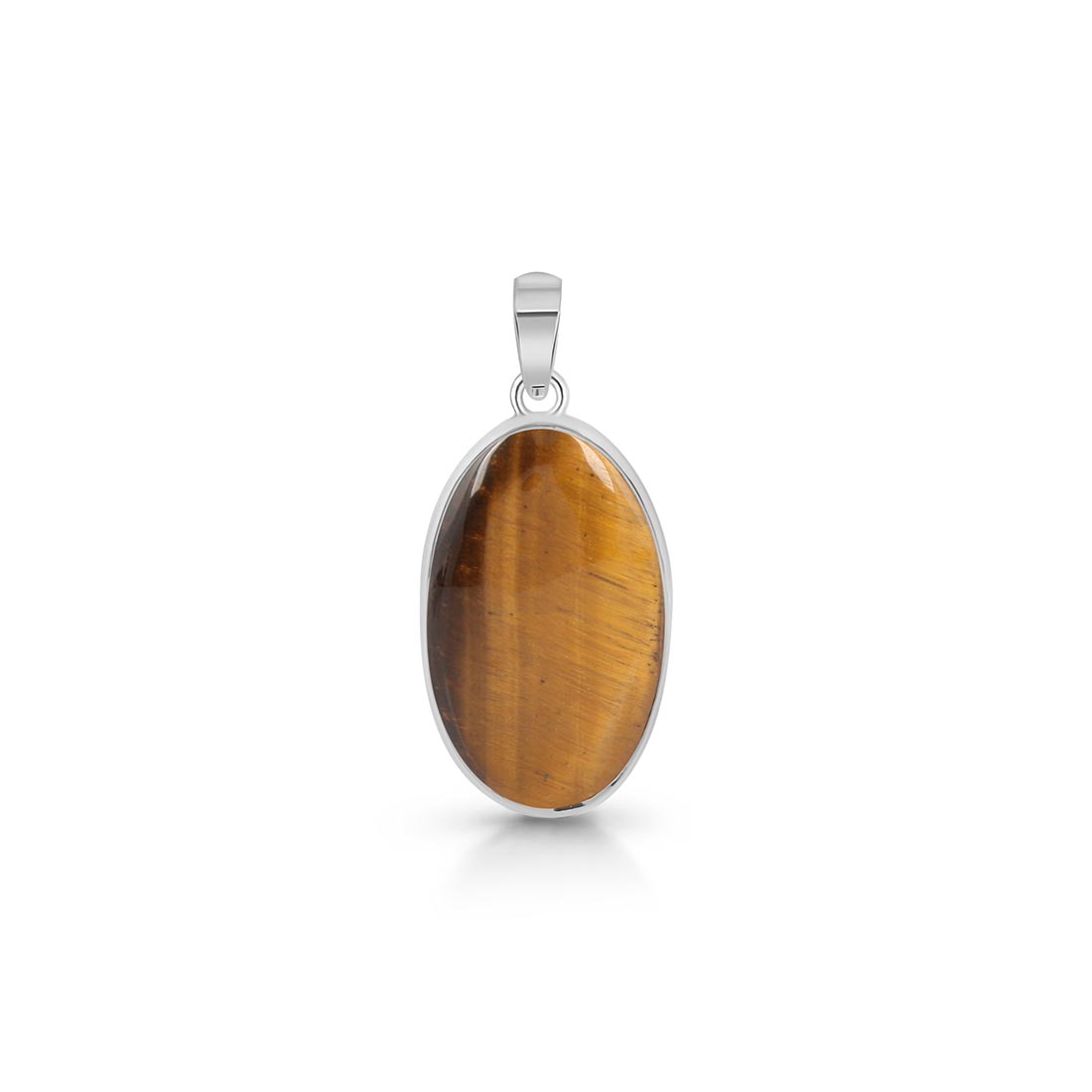 Premium Tiger Eye Statement Pendant - Ultimate Elegance (TGE-P-18)