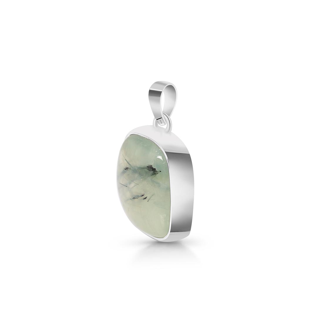 Premium Prehnite Pendant - Ultimate Statement Jewelry (PRN-P-21)