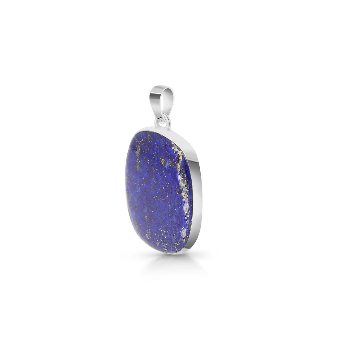 Premium Lapis Pendant - Elegant Blue Stone Jewelry (LLP-P-29)