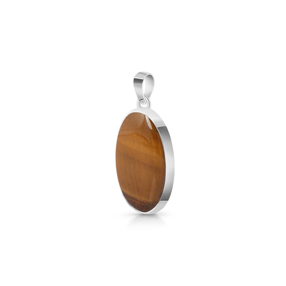 Premium Tiger Eye Pendant - TGE-P-24 | Bold & Elegant