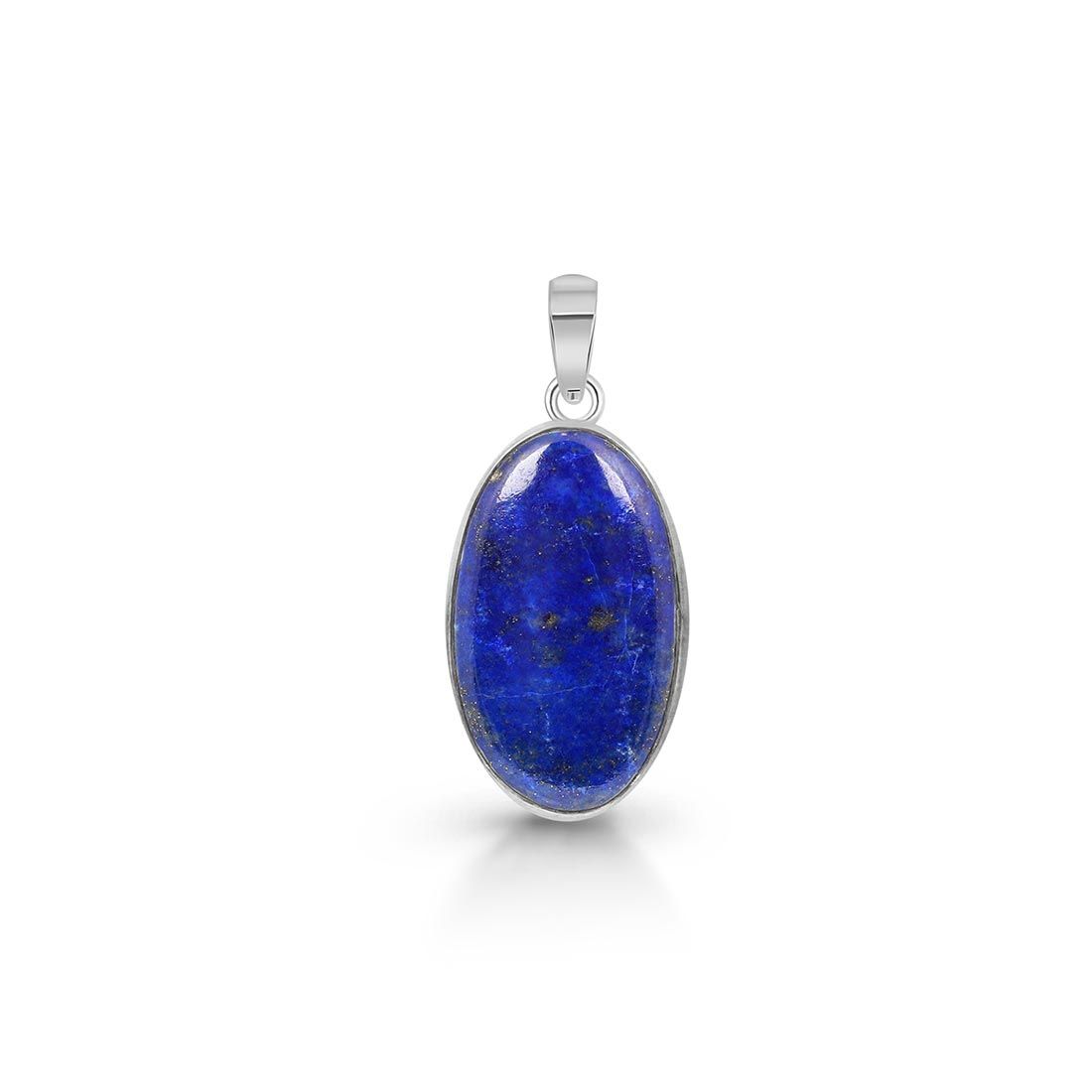 Premium Lapis Pendant - Elegant Statement Jewelry