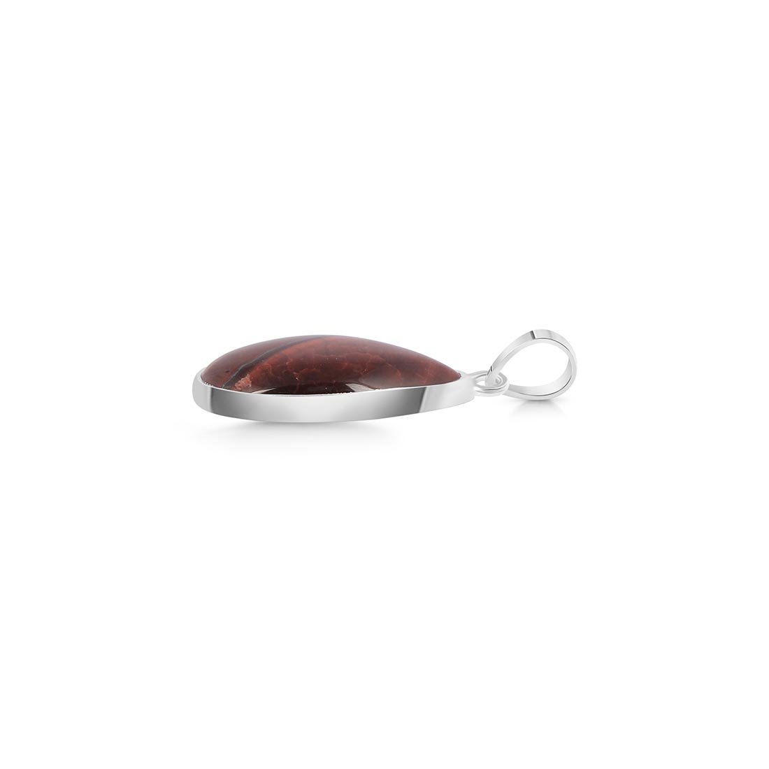 Premium Red Tiger Eye Statement Pendant - RTE-P-1