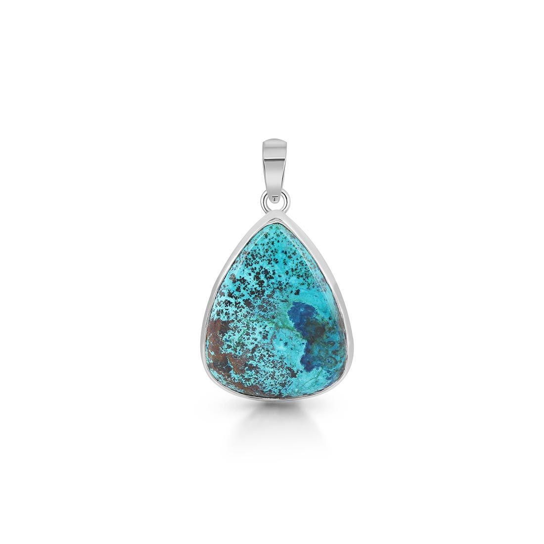 Premium Shattuckite Statement Pendant - STK-P-27