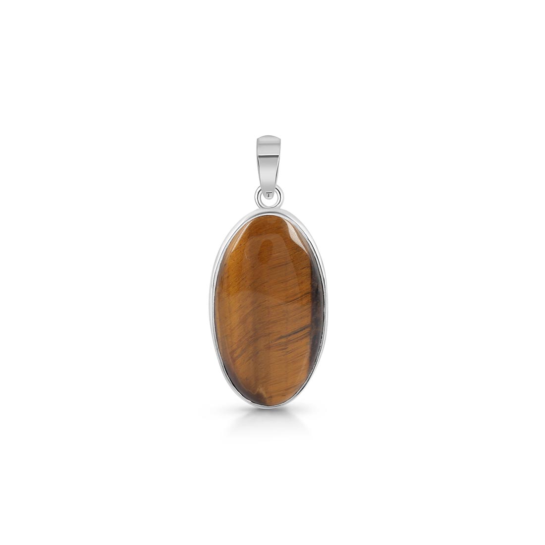 Premium Tiger Eye Pendant - TGE-P-15 | Stylish & Authentic