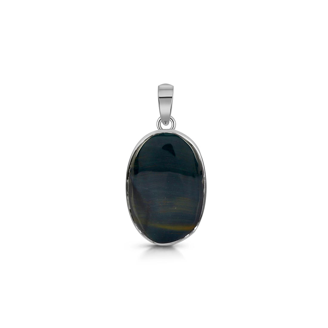 Premium Blue Tiger Eye Pendant - Ultimate Statement Jewelry