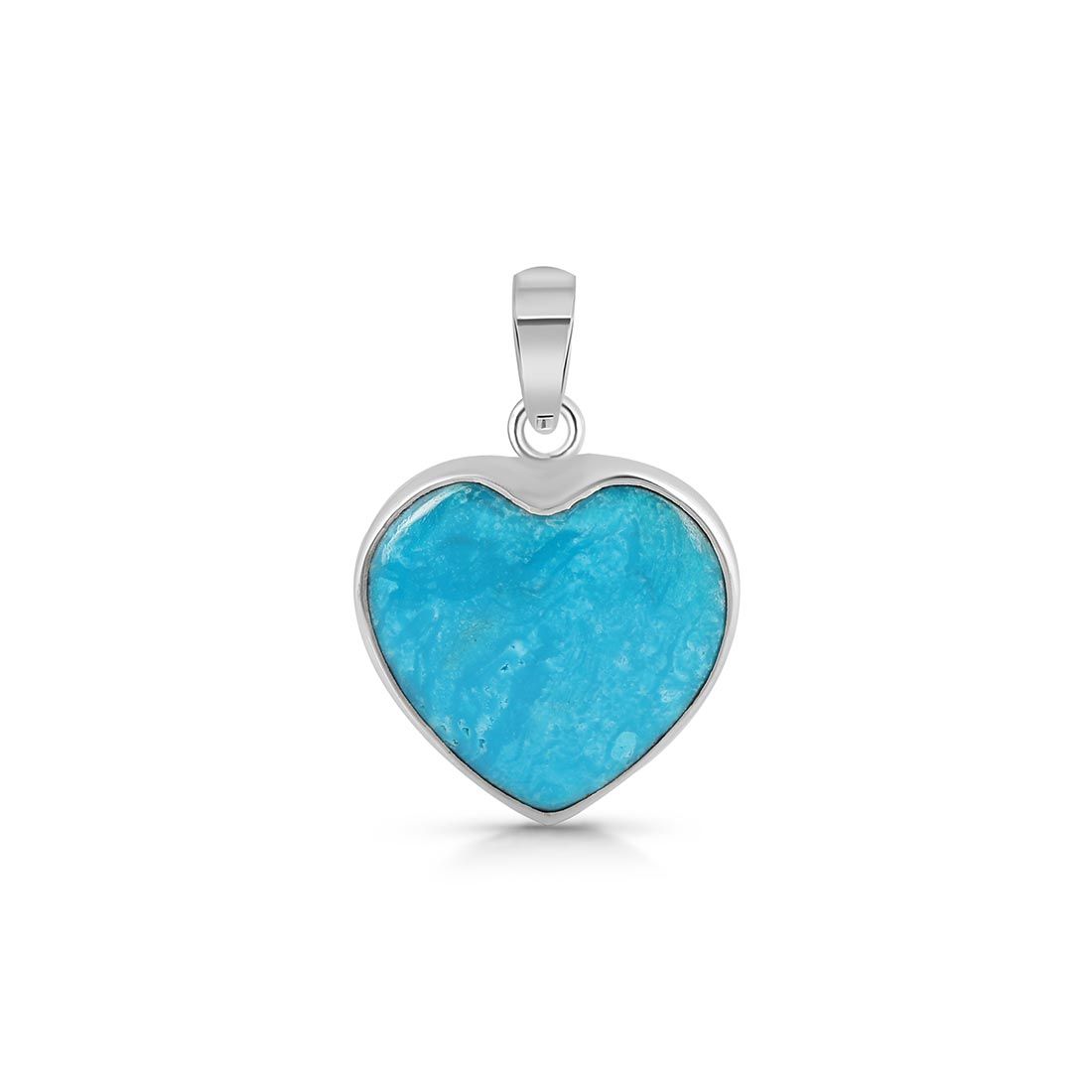 Premium Turquoise Heart Pendant - Ultimate Elegance