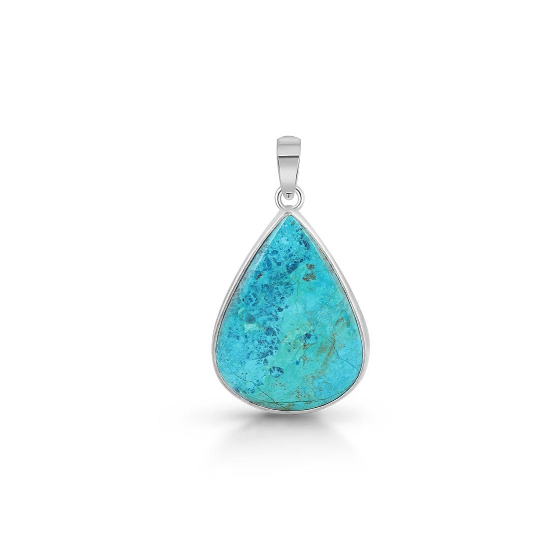 Premium Shattuckite Statement Pendant - STK-P-7