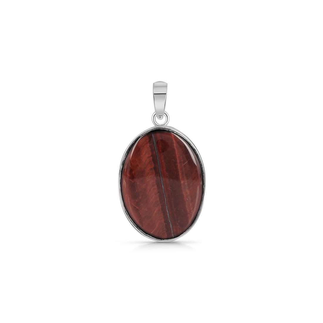 Premium Red Tiger Eye Pendant - Authentic Sagacia Jewelry