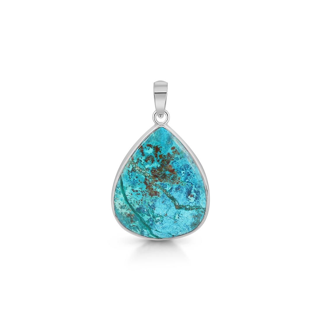 Premium Shattuckite Statement Pendant - STK-P-11