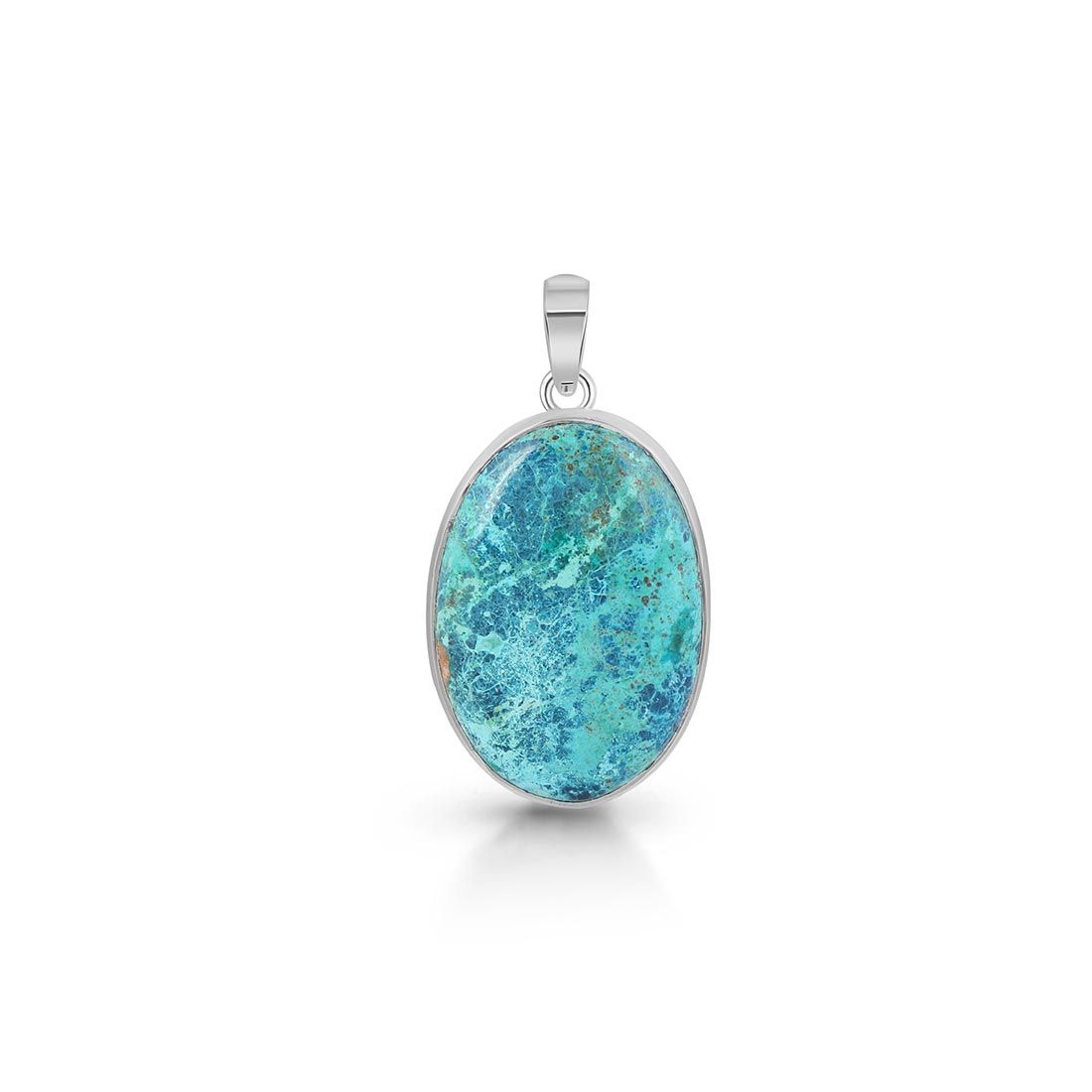 Premium Shattuckite Statement Pendant - STK-P-1