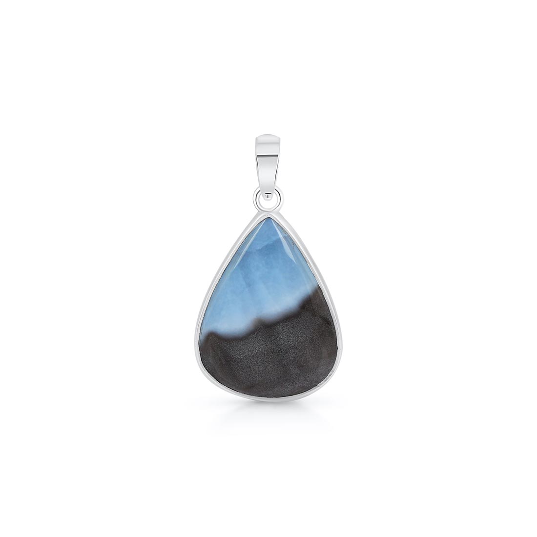 Premium Blue Opal Pendant - Ultimate Elegance (BLO-P-15)