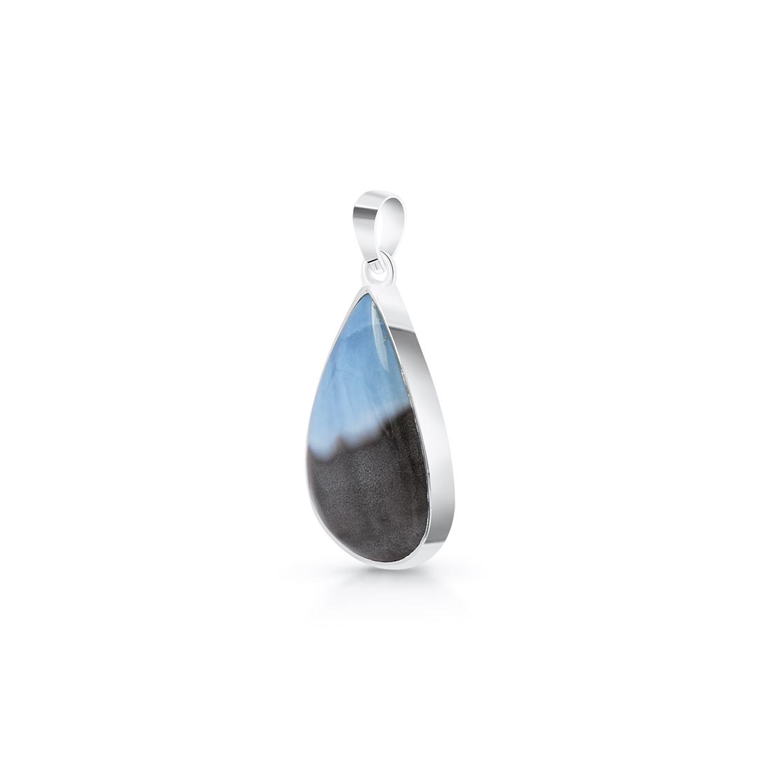 Premium Blue Opal Pendant - Ultimate Elegance (BLO-P-15)