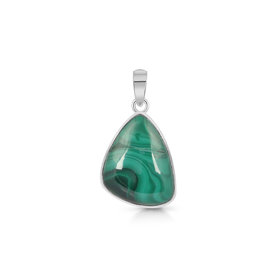 Premium Malachite Statement Pendant - MLC-P-3