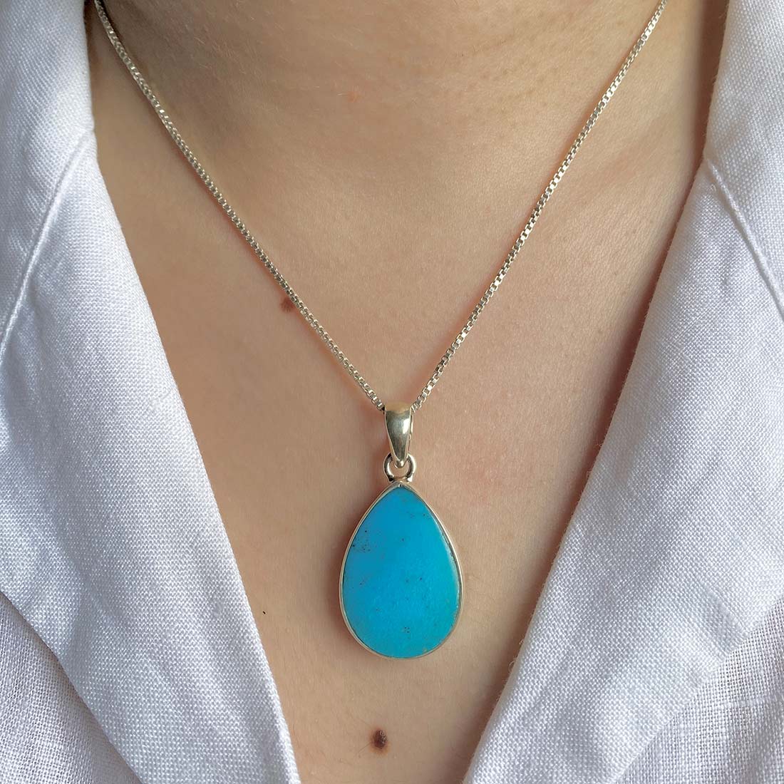 Premium Turquoise Statement Pendant - TRQ-P-31