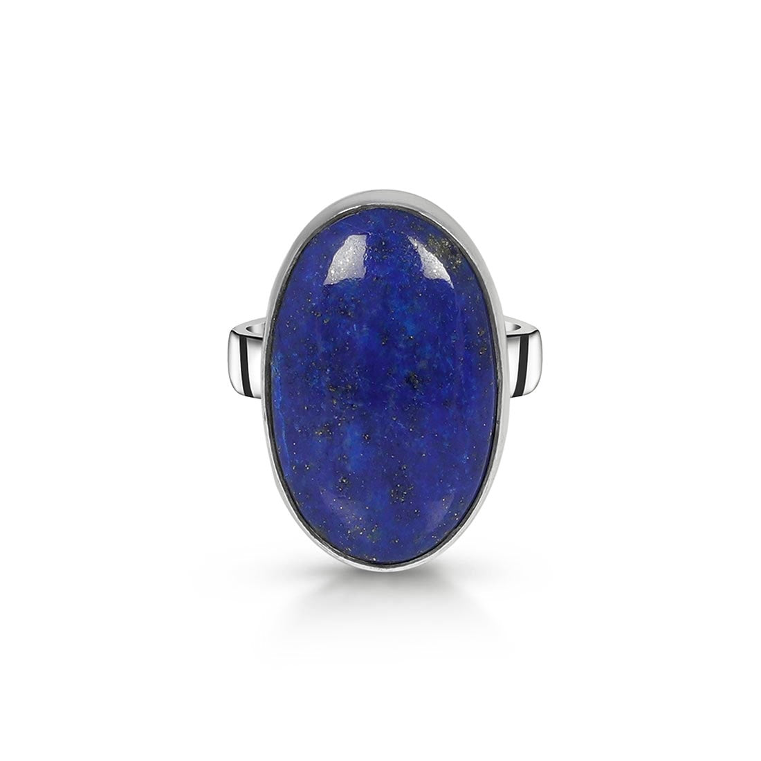 Sagacia Premium Lapis Adjustable Ring - Elegant Blue Gemstone Jewelry