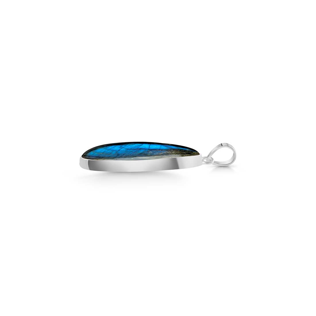 Premium Labradorite Transformation Pendant - Sagacia Jewelry (LBD-P-28)