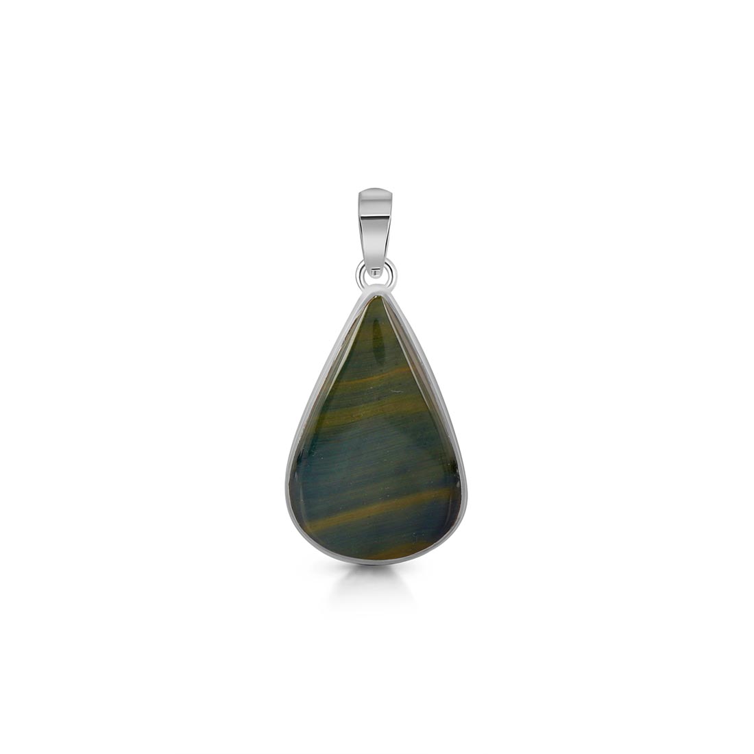 Premium Blue Tiger Eye Pendant - Ultimate Statement Piece (BTE-P-4)