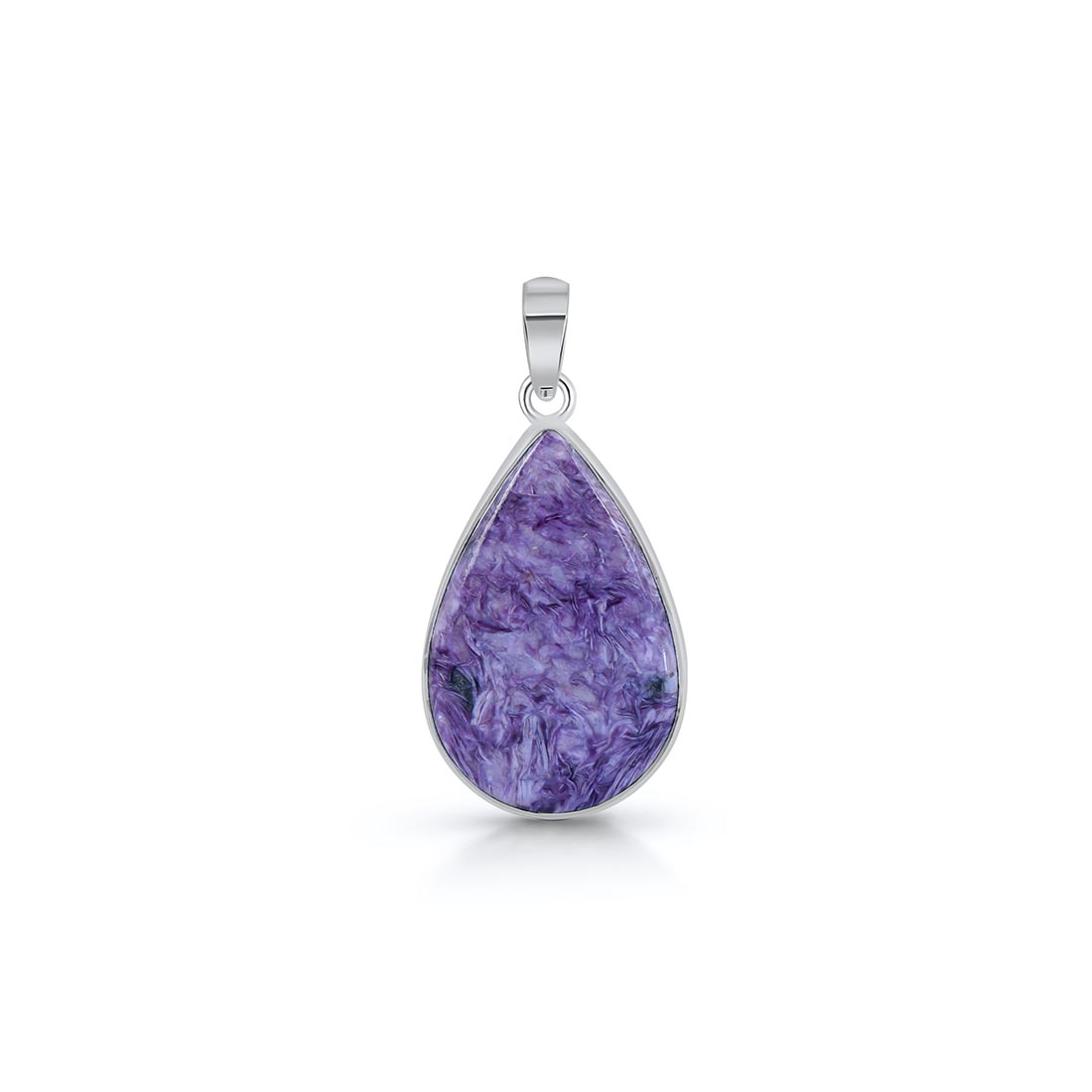 Premium Charoite Pendant - CHR-P-33 | Sagacia Jewelry