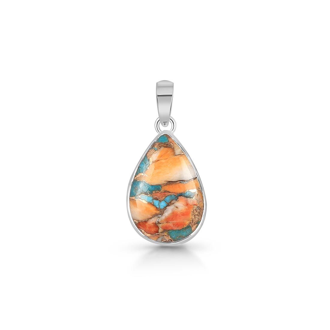 Premium Spiny Oyster Turquoise Pendant - Sagacia Jewelry Collection