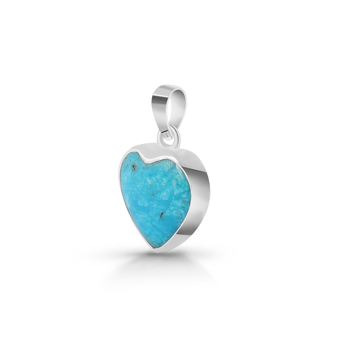 Premium Turquoise Heart Pendant - Ultimate Statement Jewelry