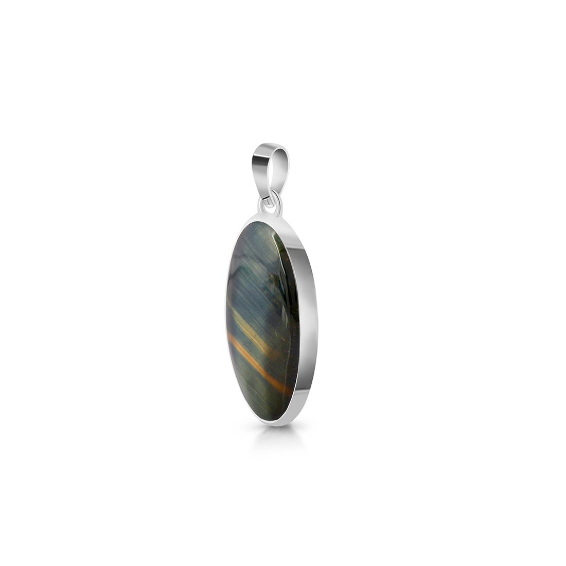 Premium Blue Tiger Eye Pendant - Ultimate Style & Confidence