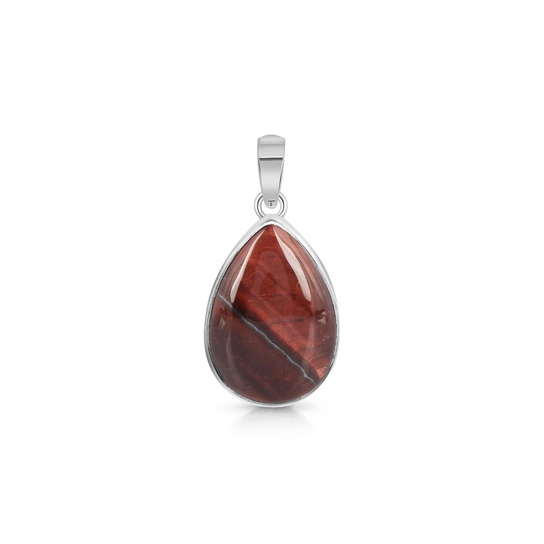 Premium Red Tiger Eye Statement Pendant - RTE-P-1