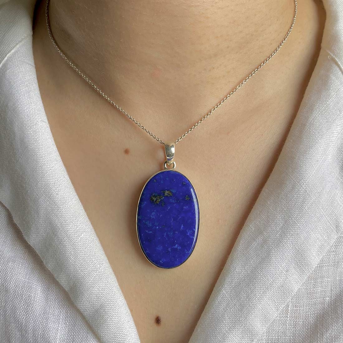 Premium Lapis Pendant - Ultimate Statement Jewelry (LLP-P-1)