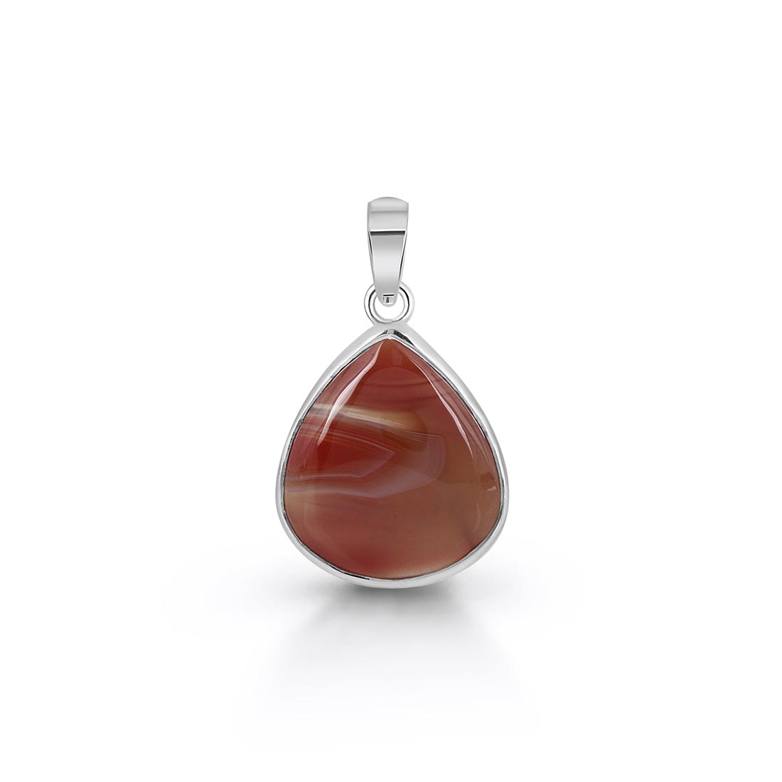 Premium Botswana Agate Pendant - Ultimate Healing Jewelry (RBA-P-31)