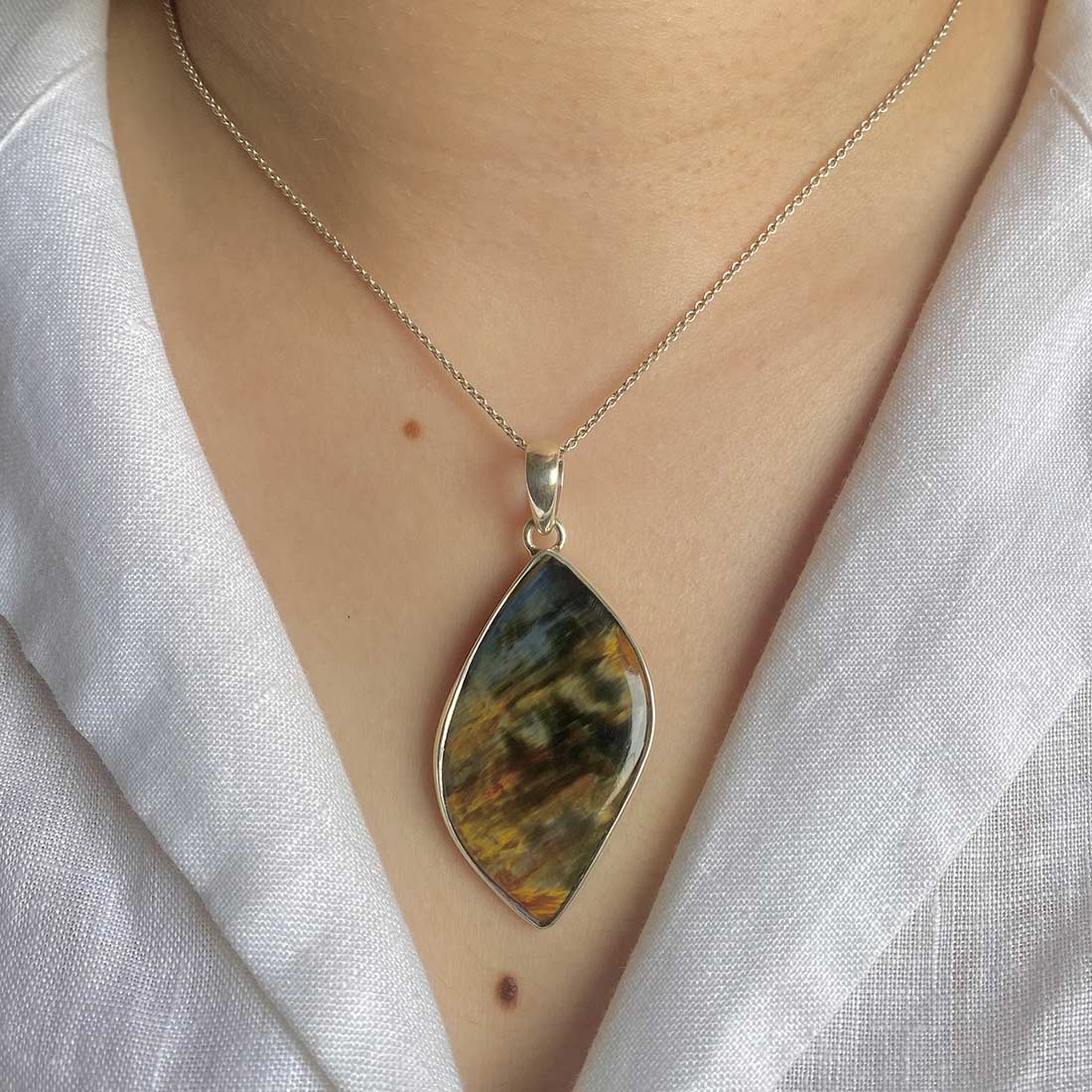 Premium Statement Pietersite Pendant - PIT-P-15