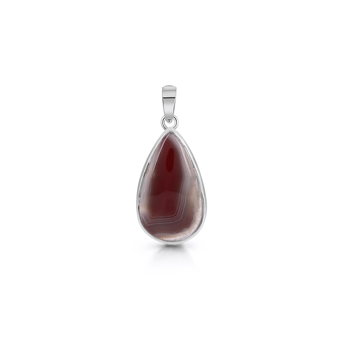 Premium Botswana Agate Pendant - Ultimate Healing Jewelry