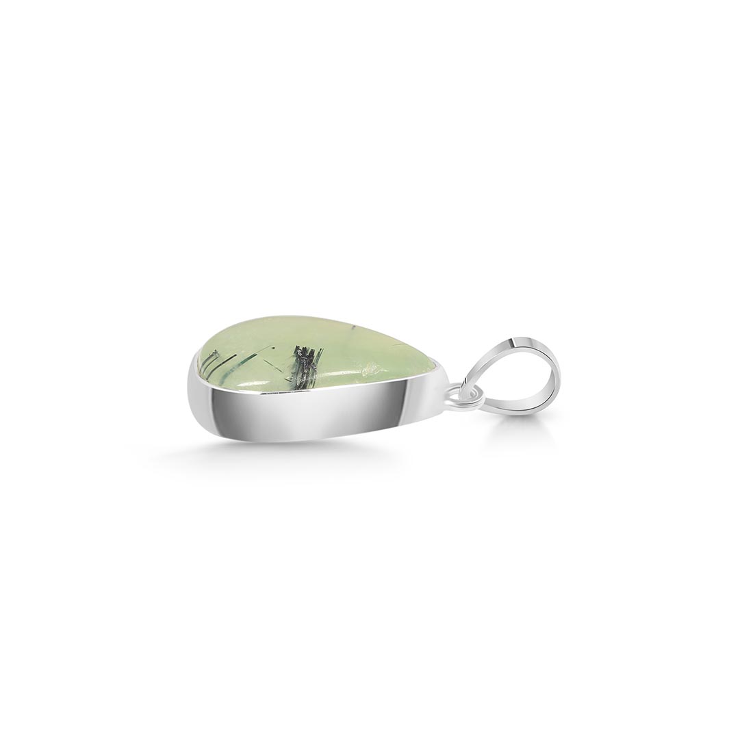 Premium Prehnite Pendant - Ultimate Statement Jewelry