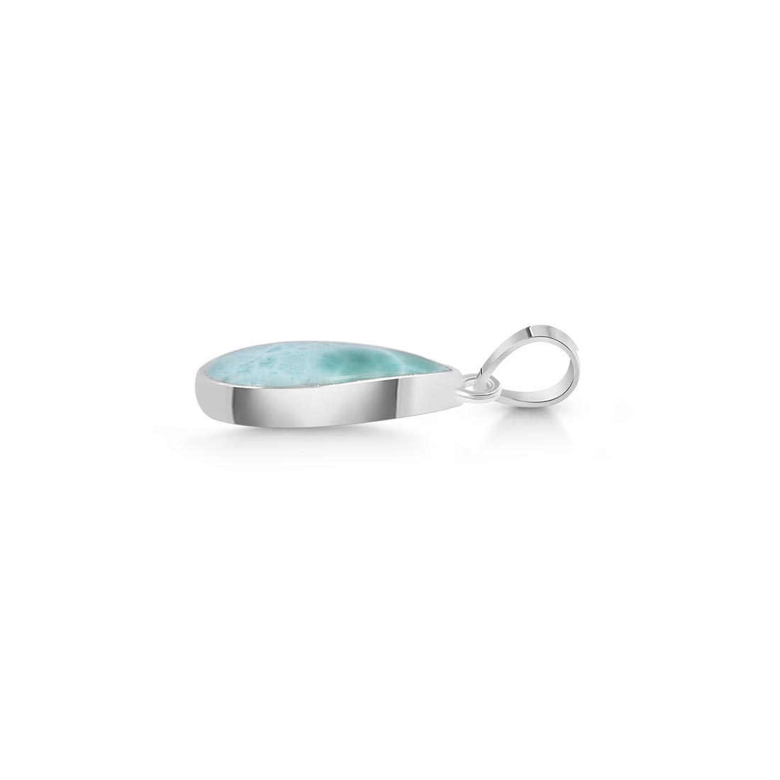 Premium Larimar Pendant - Ultimate Healing Jewelry (LAR-P-41)