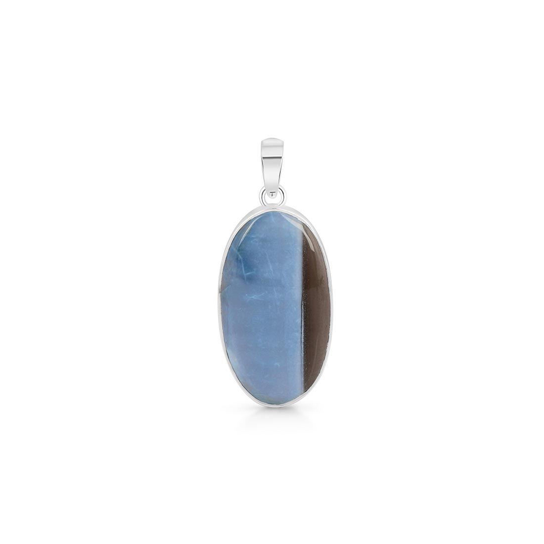 Premium Blue Opal Pendant - Ultimate Elegance (BLO-P-6)