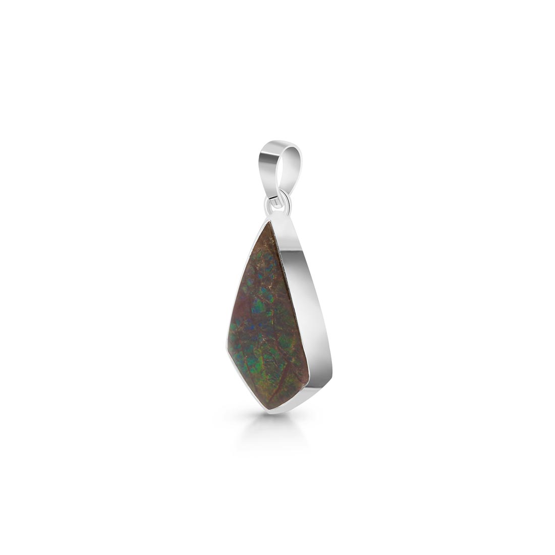 Premium Ammolite Statement Pendant - AML-P-4