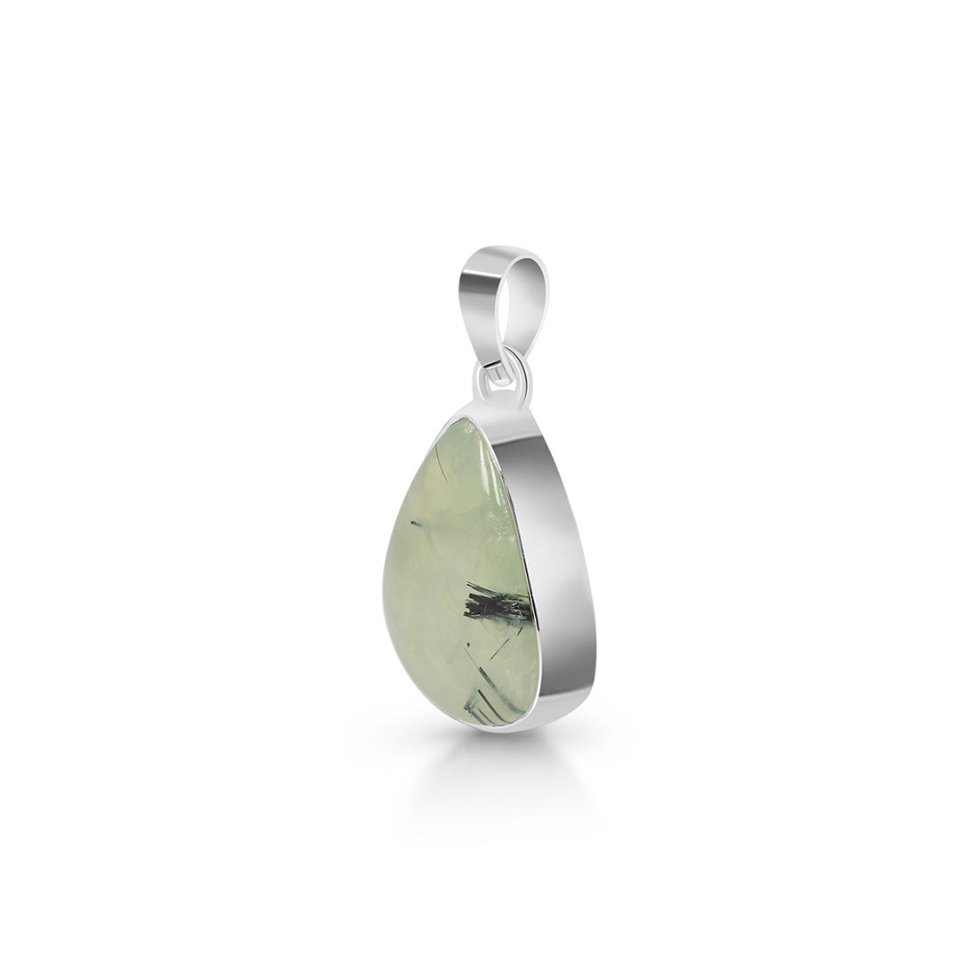 Premium Prehnite Pendant - Ultimate Statement Jewelry