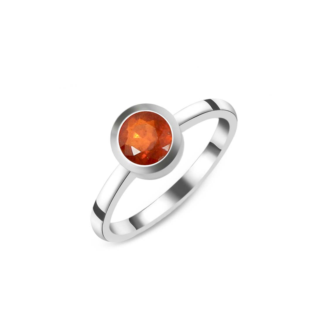 Premium Orange Kyanite Ring - Ultimate Elegance (KYN-SR-237-O)