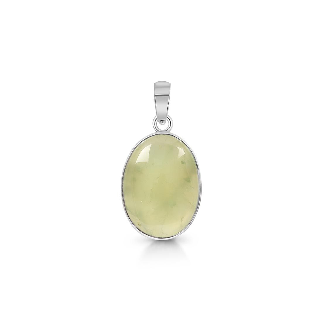 Premium Prehnite Pendant - Ultimate Elegance in Green