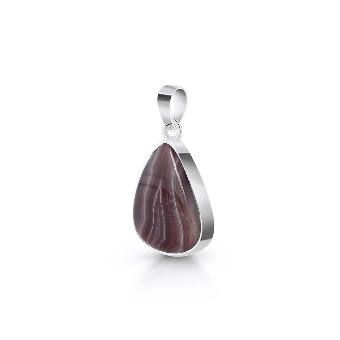 Premium Botswana Agate Pendant - Sagacia Elegance (RBA-P-12)