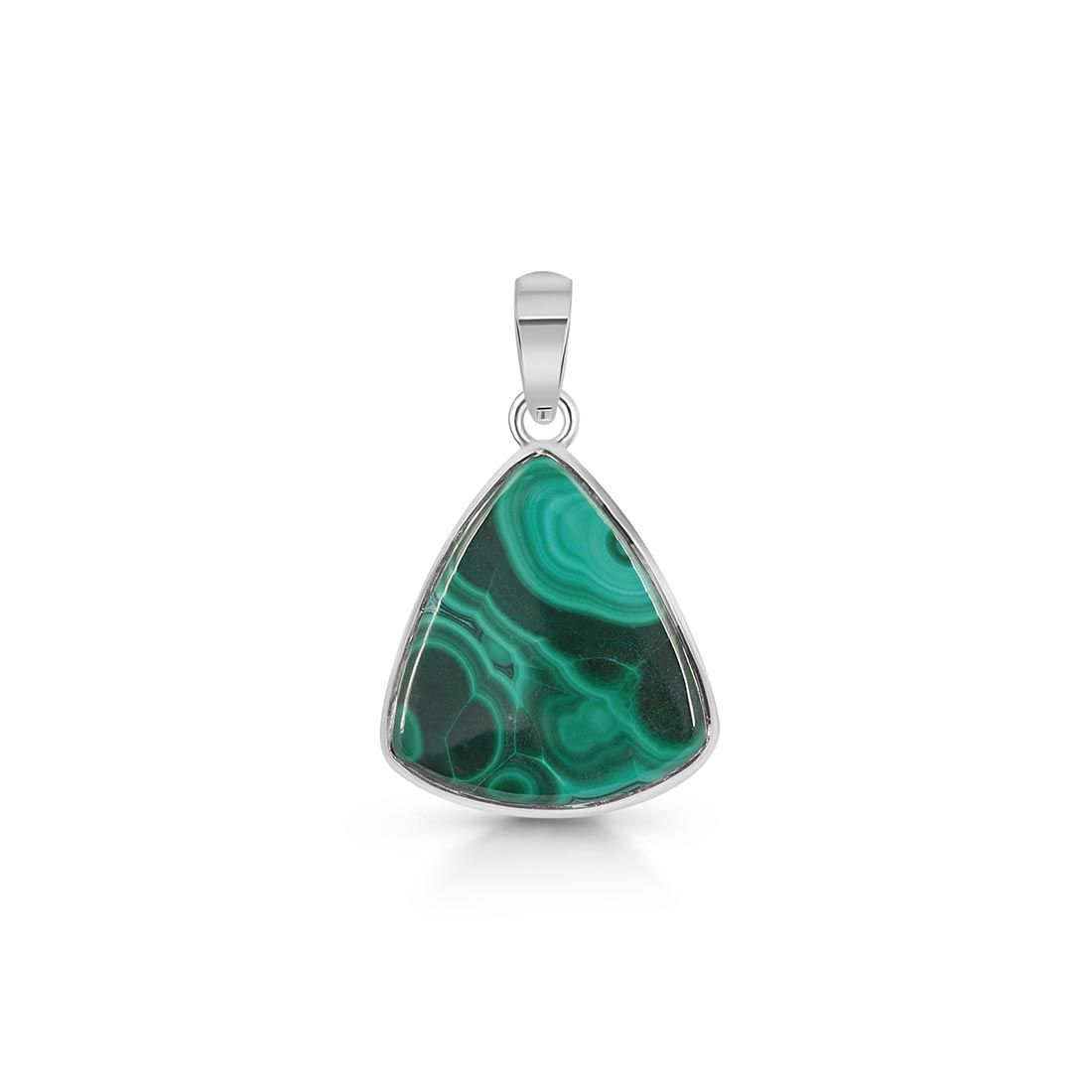 Premium Malachite Statement Pendant - MLC-P-11