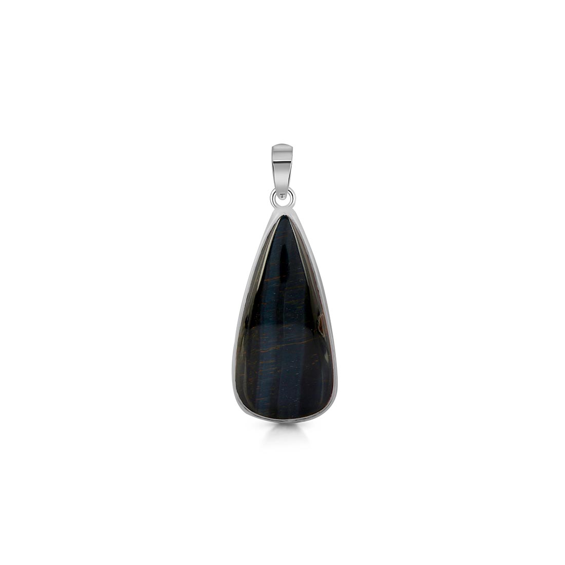 Premium Blue Tiger Eye Pendant - Ultimate Confidence Booster