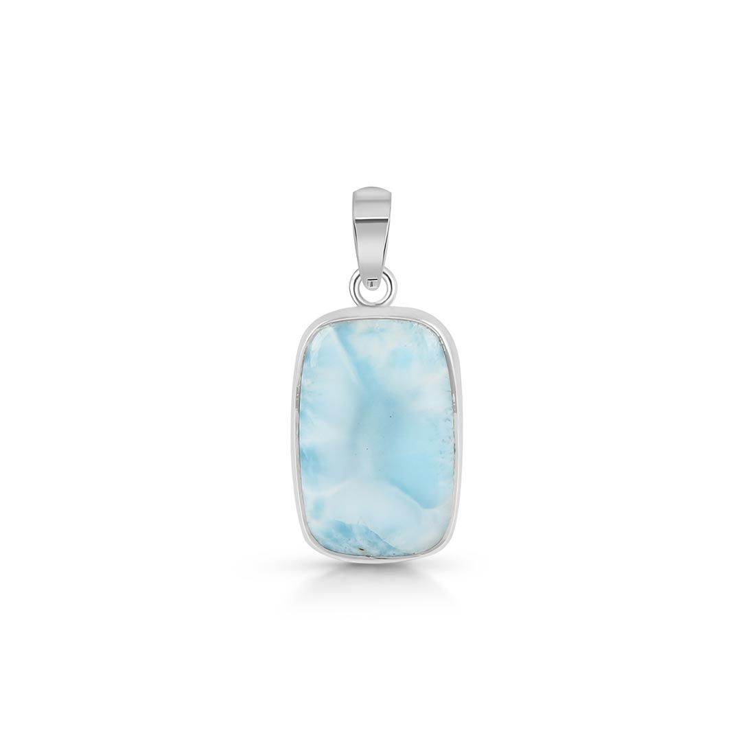 Premium Larimar Healing Pendant - LAR-P-29