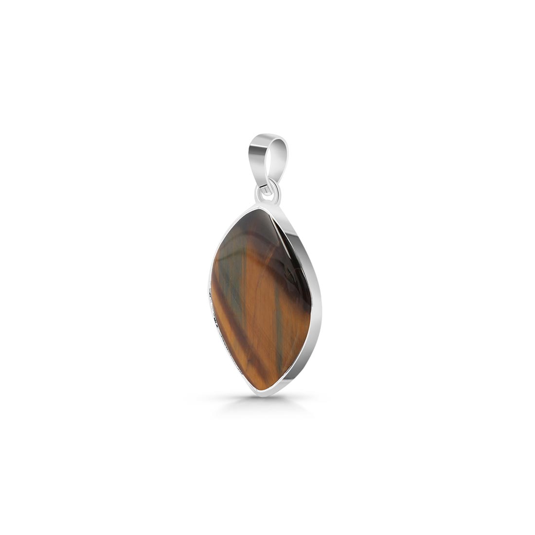 Premium Tiger Eye Statement Pendant - TGE-P-19