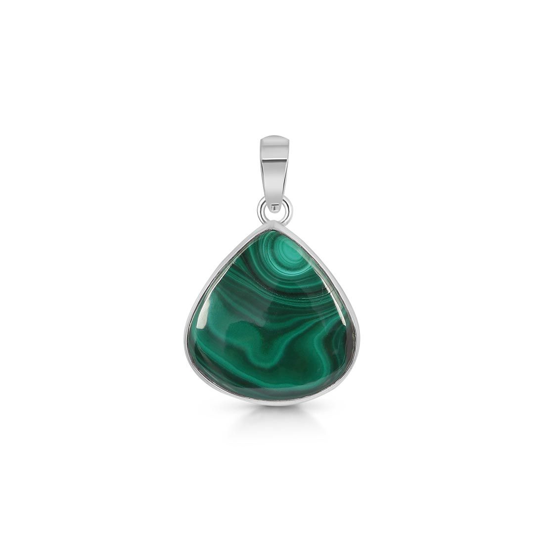 Premium Malachite Statement Pendant - MLC-P-22