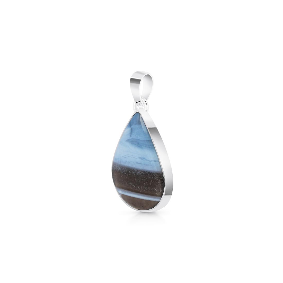 Premium Blue Opal Pendant - Ultimate Elegance (BLO-P-17)