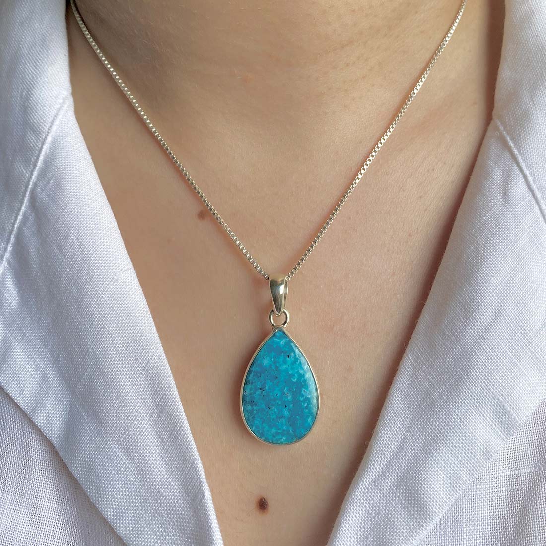 Premium Turquoise Statement Pendant - TRQ-P-24