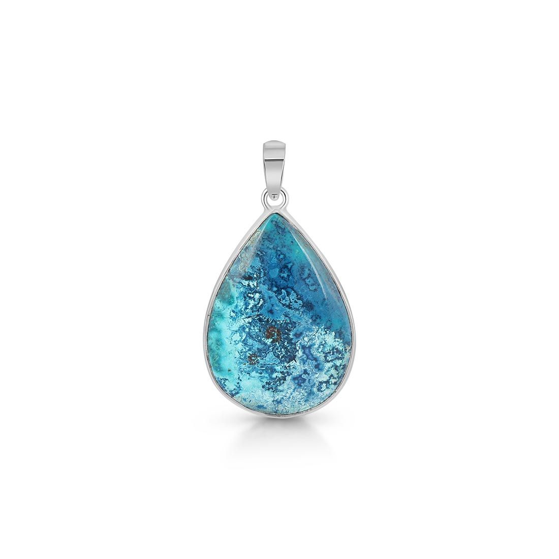 Premium Shattuckite Statement Pendant - STK-P-20